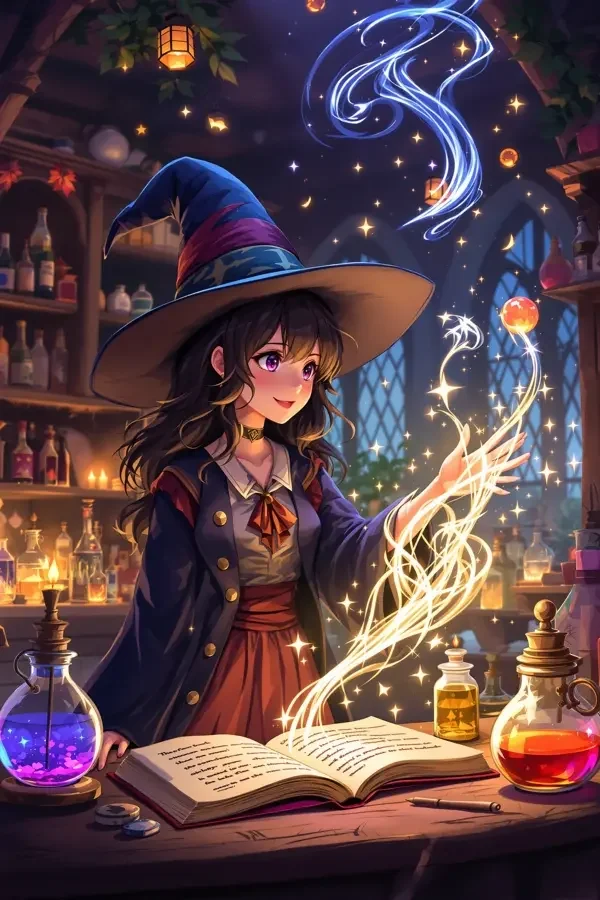魔女莉莉的魔药屋 封面